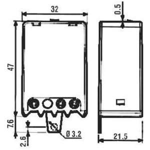 Interruptor Electromagnético Miniatura Finder EVO Relay 27.25.8.230 230V AC 1NO - Product Image 3