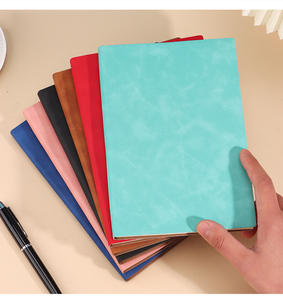 A5 Spiral Notebook Customized Logo Business Office Enterprise PU & Dorian Paper <b>Diary</b> Thickened Simple Gift <b>Custom</b> Packing - Product Image 1