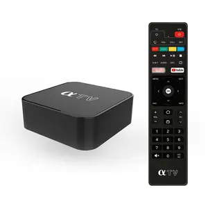 großhandel LINUX STB volle anpassung hohe qualität decodierung bis zu 4K @ 60 fps linux tv box iptv smart tv box set-top-box