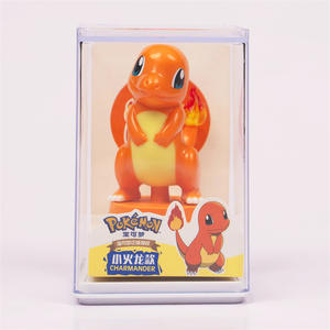 Figurine d'action Pokémon authentique en PVC, boîte mystère Pikachu 3 Legend Starters Squirtle, jouets à collectionner avec tampons de personnages d'anime, cadeau - Product Image 4