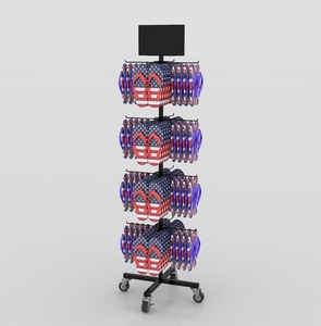 4 tầng hiển thị Dép hiển thị giá Flip Flops đứng bán lẻ Flip Flop hiển thị đứng giá - Product Image 1