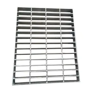 Hot dipped Galvanized Stainless Steel Grating For walkway platform Foot Plate With stainless steel floor drain grate square