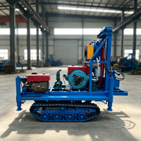 Foreuse professionnelle pour puits profonds, machine de forage puissante à couple élevé pour le forage de puits d'eau souterrains profonds sur site