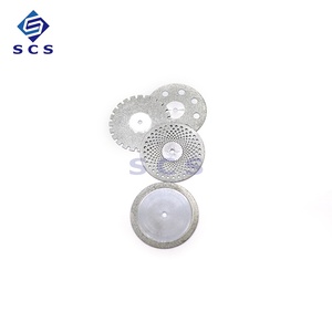 Outil de coupe rotatif dentaire double face en métal SCS, disques de polissage diamantés de classe I, garantie 1 an - Product Image 3