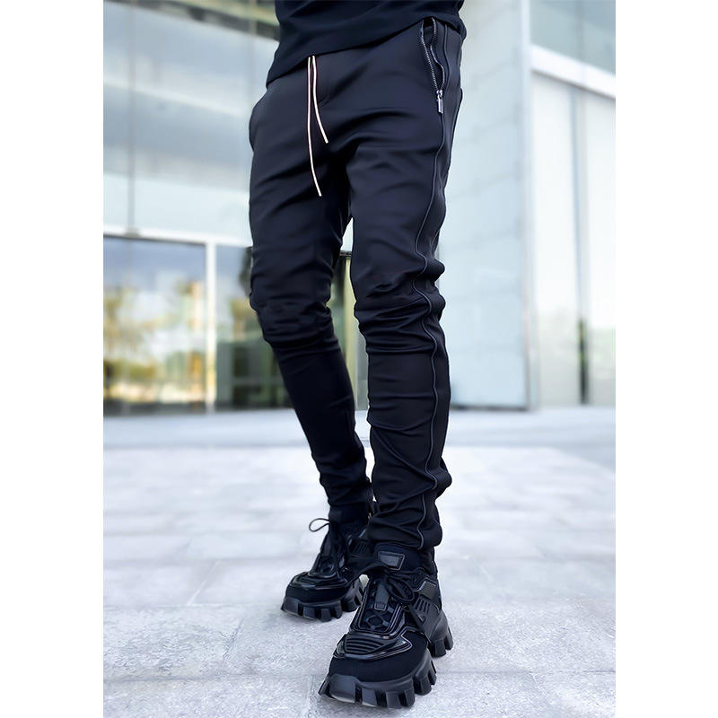 Pantalones Cargo para hombre, ropa de calle, Hip-Hop, Casual, con