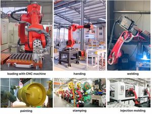 Robot industriel à six axes, bras mécanique programmable, chargement, déchargement, pulvérisation, soudage, manutention, estampage, multi-applications - Product Image 2