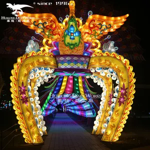 Customized Chinese New Year Festival Lanterns Indoor And Outdoor Decoration