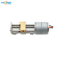 Moteur pas à pas linéaire à aimant permanent mini 20 mm 5V/12V, mouvement de micro-précision avec course de 32 mm et couple de 5,0 Nm pour dispositifs médicaux