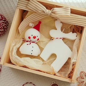 Velas Aromáticas Navideñas con Forma de Muñeco de Nieve y Alce, Lindas Velas de Aromaterapia para Decoración del Hogar, Regalos de Navidad, Venta al por Mayor - Product Image 4