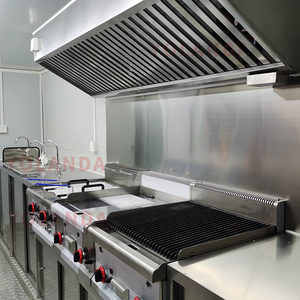 Cao cấp thực phẩm di động giỏ hàng với hệ thống nước thép không gỉ thức ăn nhanh xe tải New STOCK-Fried Gà nhà bếp di động - Product Image 6