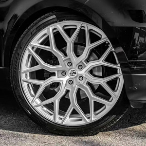 JJSEES Jantes personnalisées argentées 16 17 18 19 20 21 22 pouces 5x112/120/114.3 Jantes en alliage forgé pour BMW F80 F82 M8 M3 M4 M5 X5 Z4 - Product Image 1