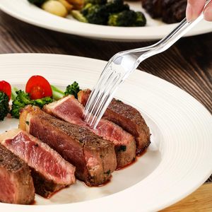Hiện đại dùng một lần Bộ đồ ăn bằng nhựa dao kéo thiết lập-Muỗng ngã ba cho các bên - Product Image 5