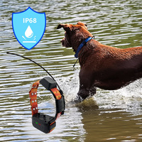 Collier de suivi pour chien de qualité militaire, édition chasse, double antenne (GPS/GSM) + plastique ABS, étanche, Bluetooth/WiFi, chasse nocturne