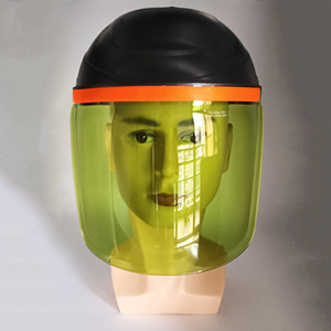 หมวกกันน็อคเลเซอร์ OD6 + พร้อมวัสดุ PC และ42% ดูดซับแสงยูวีและไฟเบอร์เลเซอร์ป้องกันใบหน้าสำหรับป้องกันดวงตา - Product Image 2