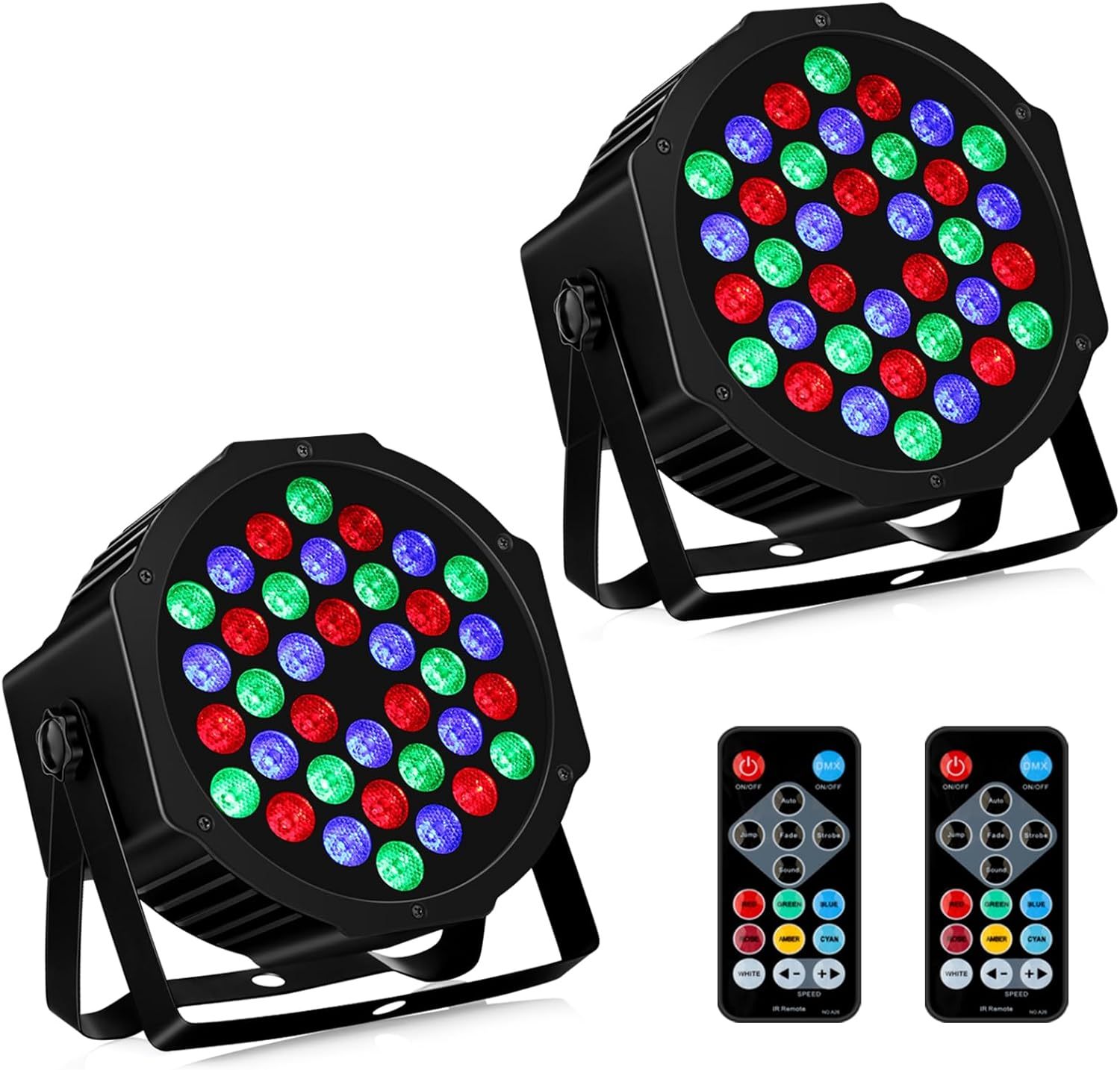 Professional Stage Lighting DMX512 RGBW Control for Party DJ Par Light