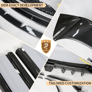 Kit <span class=keywords><strong>de</strong></span> carrosserie en fibre <span class=keywords><strong>de</strong></span> carbone sèche <span class=keywords><strong>de</strong></span> style MSY pour Bentley Bentayga 2020-2022 Pare-chocs avant Roue Sourcils Jupes latérales Capot <span class=keywords><strong>de</strong></span> becquet <span class=keywords><strong>de</strong></span> toit - Product Image 4