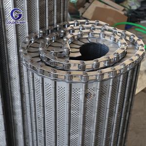 نظام ناقل عمودي للتسلق من الفولاذ المقاوم للصدأ بدرجة الغذاء لخط تجفيف شرائح البطاطس والفواكه - Product Image 2