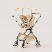 Nouvel Arrivage Poussette Bébé 3-en-1 Landau avec Siège Auto Pliable et Léger pour Voyage, pour Enfants de 3 Ans, Nouveau Modèle