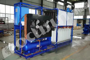 2024 Brine System Big Cube Ice Block Ice Machine Africa Factory Low Price 2T