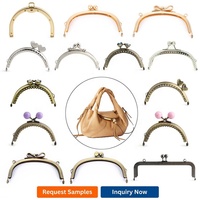 Cadres de sac en zinc Nolvo World, poignées de sac de remplacement, accessoires faits main en DIY, matériel en gros pour la couture, projets d'artisanat, sacs