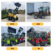 Grosir Mesin Penggali Mini / Backhoe Loader untuk Pekerjaan Kota Ringan dengan Daya Kerja Stabil dan Tinggi