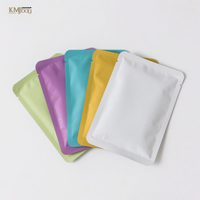Diecut Mylar tas ZipLock plastik tiga sisi segel panas kemasan segel untuk coklat bar earphone dilaminasi cetakan Bolsas