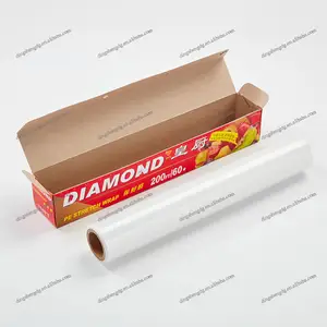 High End Universal Hot Product Stretch Biodegradable Cling Film Wrapping Machine Food