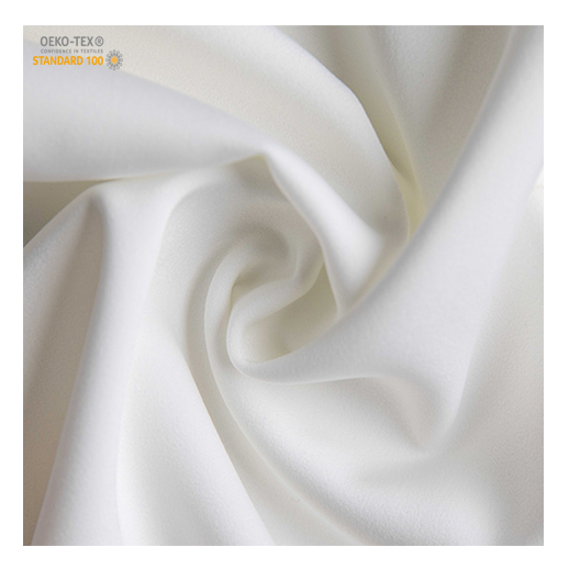 Factory Direct High Elastic 100D Four Way Stretch Plain Wave Fabric Woven 100% Polyester for Garment Lining Cloth No MOQ Cheap!