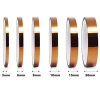 Ruban Kapton en polyimide GOC 2mil 500 ° Adhésif en silicone résistant aux hautes températures, sans résidus, pour la sublimation et la soudure de circuits imprimés