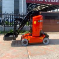 Plateforme élévatrice verticale automotrice portable Berui Electric Power, hauteur de travail 11,2 m, portée en acier 3 m