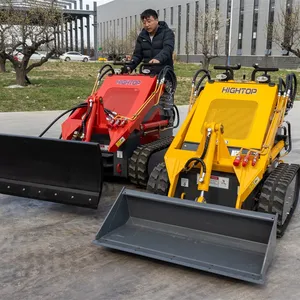 FREE SHIPPING!! 23HP cheap mini skid steer loader diesel engine 25HP small skid steer loader for sale