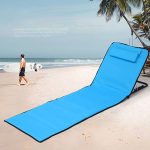 E-RIKE 5 Levels Adjustable Backrest Beach <strong>Chair</strong> Oxford Ultralight Outdoor Portable Folding Beach Lounger Headrest Fishing - Product Image 6