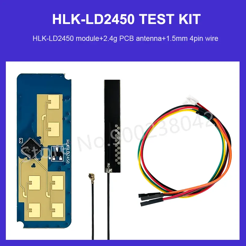 Hi-Link-Módulo de seguimiento de velocidad de rango de detección de movimiento y micro movimiento humano de 24G mmWave para reemplazar PIR en 6M