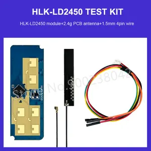 Высокопроизводительный HLK-LD2450 24G mmWave, модуль отслеживания скорости движения человека и определения дальности движения, для замены PIR на 6 м