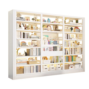 Estantería Three Arrows de 180 cm de altura, diseño minimalista, estante de almacenamiento de gran capacidad para uso en el hogar, oficina o biblioteca - Product Image 4