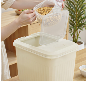 Contenitore per Riso con Coperchio Ribaltabile in PP: l'Organizzatore Definitivo per <span class=keywords><strong>la</strong></span> Cucina e Contenitore per Alimenti per Casa e Cucina - Product Image 2