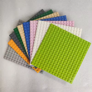 Set di Blocchi da Costruzione in Plastica ABS Compatibili con Mattoncini Grandi, Base 24 <span class=keywords><strong>X</strong></span> <span class=keywords><strong>32</strong></span> Punti, Giocattoli Educativi per Bambini, Tema Animali e Natura - Product Image 2
