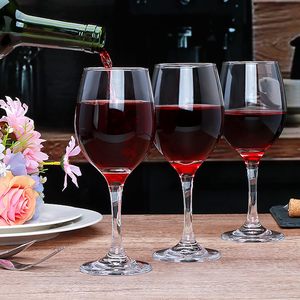 Verres à vin à long pied classiques, luxueux, durables, en cristal transparent, capacité 190 ml, lot de 6, verrerie de mariage - Product Image 6