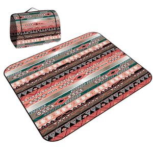 שמיכת פיקניק עמיד למים & מחצלת עבור 4-6 רב תפקודי קמפינג כיסוי בד אוקספורד כל העונה שימוש - Product Image 5