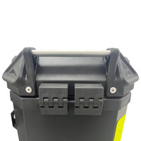 Boîte latérale de moto en alliage d'aluminium 38L, vente en gros d'usine, boîte de rangement étanche pour bagages pour un voyage longue distance