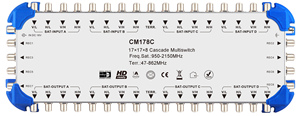 Multicommutateur satellite numérique HD 17 entrées 16 sorties, répartiteur de signal <span class=keywords><strong>LNB</strong></span> en cascade <span class=keywords><strong>DiSEqC</strong></span> 17 avec boîtier métallique pour centre de distribution CATV - Product Image 2