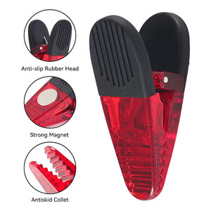 Bán Buôn Nhựa Tủ Lạnh Alligator Clip Từ Biểu Tượng Tùy Chỉnh Văn Phòng Tủ Lạnh Nam Châm Giấy Clip Của Jumbo Từ Bản Ghi Nhớ Clip - Product Image 5