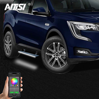 ANTISI Power Step - Estribos Laterales Retráctiles Eléctricos Automáticos de Aluminio para SUV, para Mahindra XUV700 2021-2026