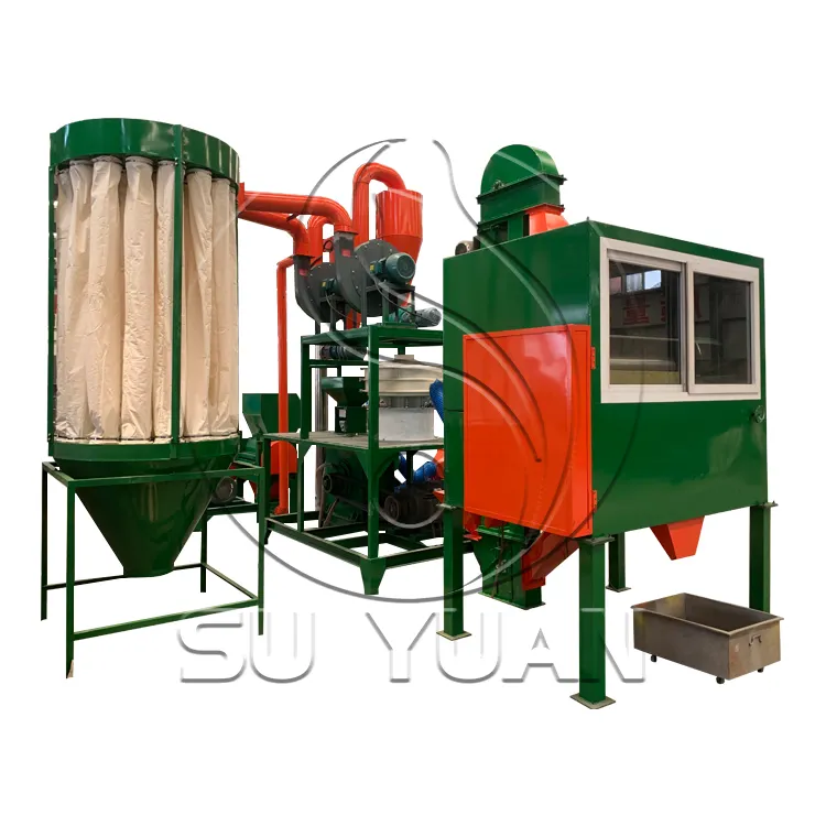 Hot Selling Scrap Aluminum Foil Plastic Separator Recycling Machine