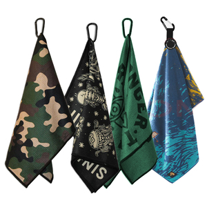 Toalla de Microfibra Premium Personalizada, Absorbente, de Doble Cara, con Estampado de Camuflaje, para Limpiar Palos de Golf - Product Image 2