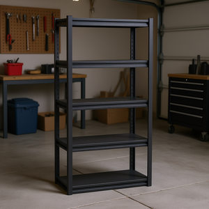 Étagères de rangement pour garage à 5 niveaux, 16 x 32 x 63 pouces, étagères en métal pour l'organisation - Product Image 2