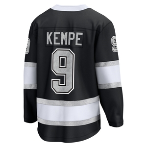Vente en gros de maillots de hockey sur glace des Kings de Los Angeles brodés # 11 Anze Kopitar # 99 <span class=keywords><strong>Wayne</strong></span> Gretzky # 8 Drew Doughty Uniforme de hockey - Product Image 4