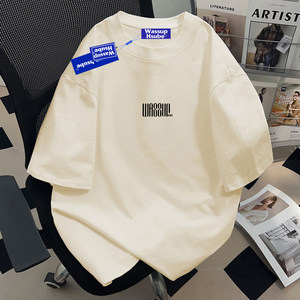 Nouveau T-shirt tricoté surdimensionné pour homme 2025 – Respirant, doux, en pur coton, col uni brodé, haute qualité, décontracté - Product Image 1