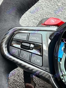 Volante de fibra de carbono de rendimiento LED de piezas de automóviles personalizadas de fábrica para <span class=keywords><strong>BMW</strong></span> 3 Series G20 G28 M340i 5 Series G30 530I 540I - Product Image 5