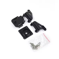 Kit de châssis de voiture robot 4 roues motrices 4WD avec carte de développement Smart R3, servo SG90 et accessoires DIY HC-SR04